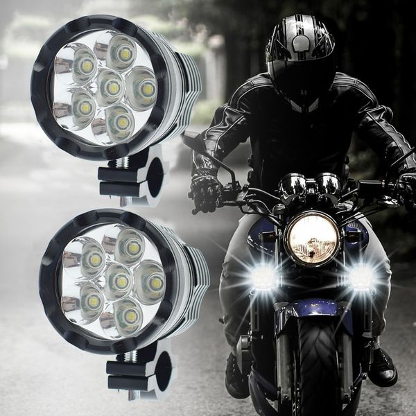 Carro luz motocicletas farol 6500k 36 w branco super brilhante lâmpada de nevoeiro lâmpada de nevoeiro de moto para BMW-R1200gs adv f700gs 1 / 2pc