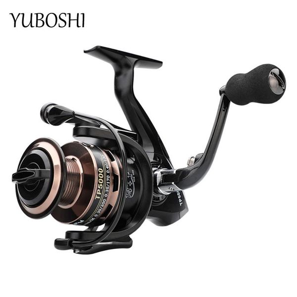 

baitcasting reels tp 1000-7000 series 14+1bb high-speed carp fishing wheel 5.0:1/5.5:1/4.7:1metal spool saltwater spinning reel 2021