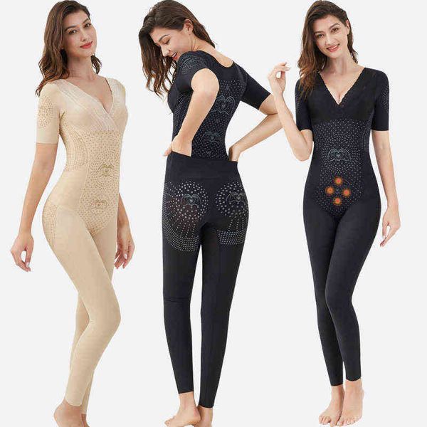 

waist tummy shaper autumn and winter short sleeved long pants body shaping cloth waist hip lifting postpartum abdominal girdle