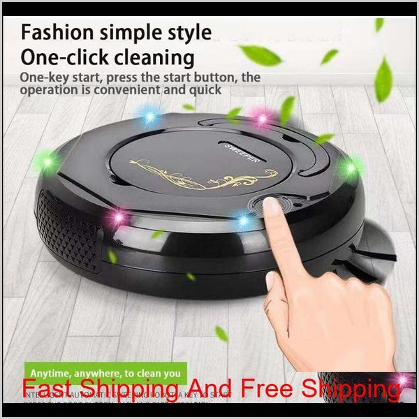 

intelligent charging sweeping robot dry fingerprints wet mop home floor vacuum cleaner household artif qyljsm five2010
