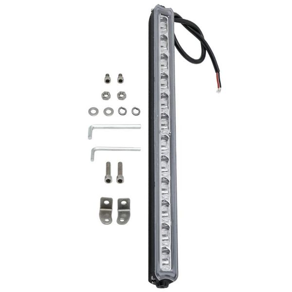 

working light 14inch led bar super slim single row flood beam lamp offroad ip68