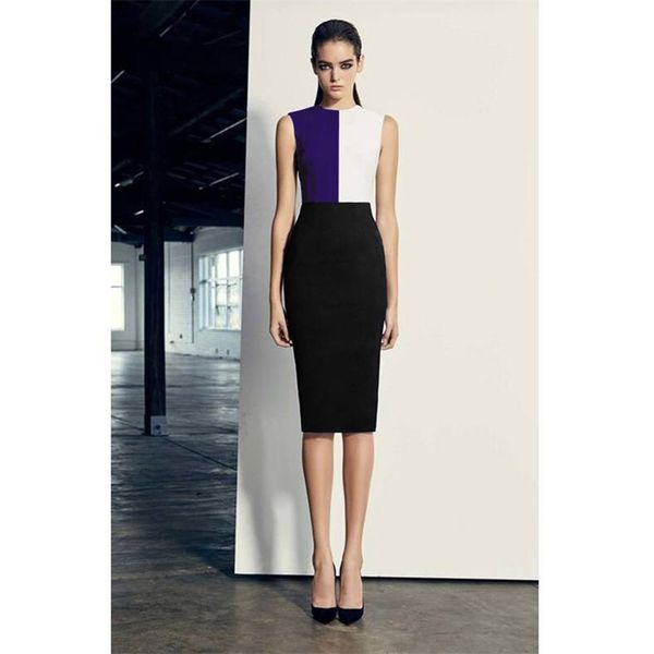 

bandage official ladies'dress knee length a black piece dressed in wholesale price 1wtv, Black;gray