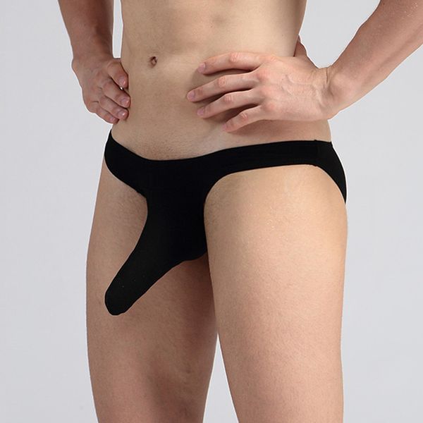 

men's slips elephant nose ardennes pouch comfortable soft shorts gay underwear ropa interior 2020, Black;white