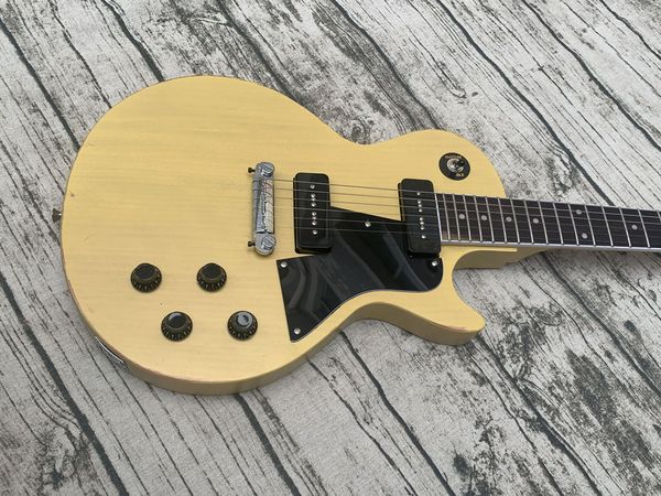 

aged/relic nitro thin finish electric guitar, one piece body&neck