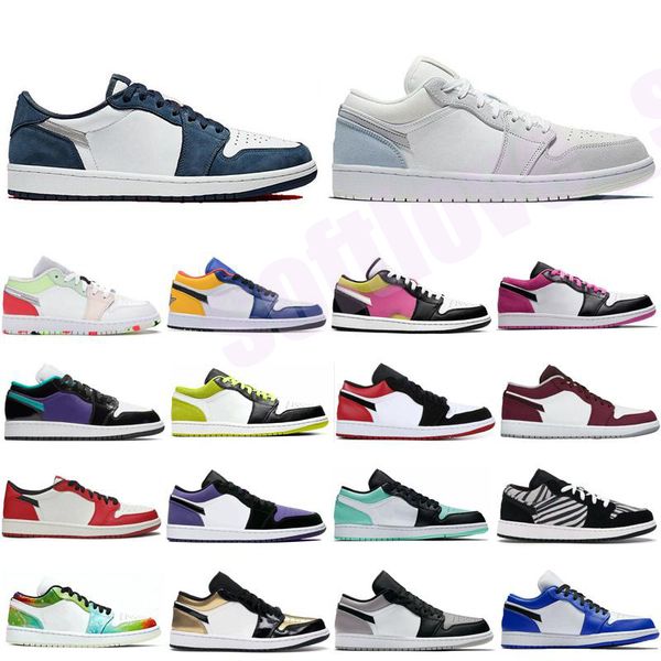 

shadow unc mens low shoes chicago obsidian royal toe shattered paris sneakers with box, White;red