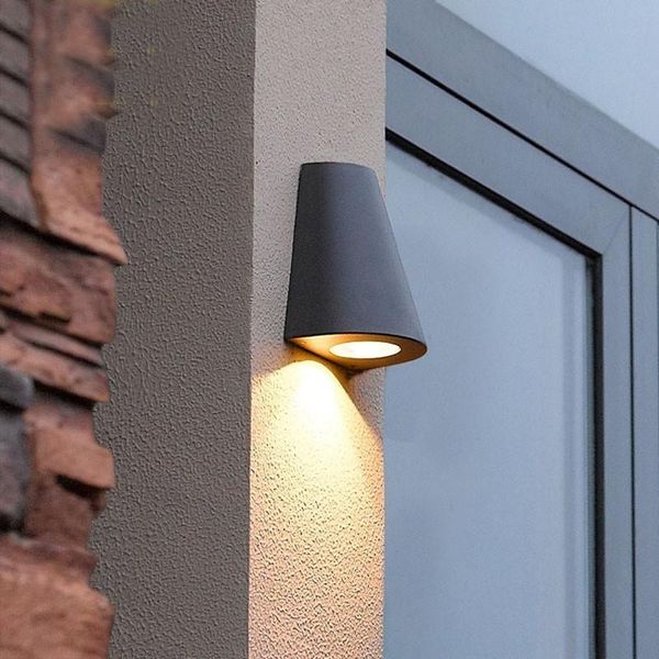 

wall lamp 10pcs 3*2w modern ac85-265v bedside stairs led aisle living room background lighting waterproof wandlamp luminaire