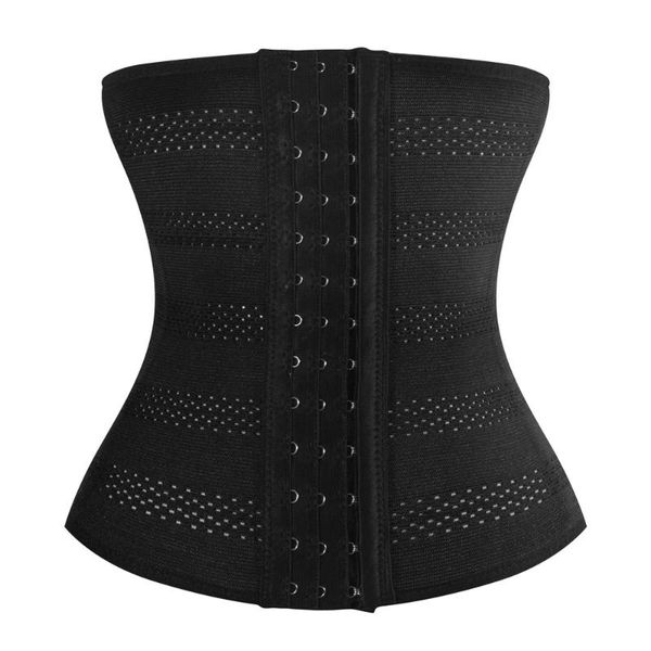 

women's shapers waist trainer slimming bulifter cinchers lady girdles shaperwear hollow out tummy control strap underwear body shaper, Black;white