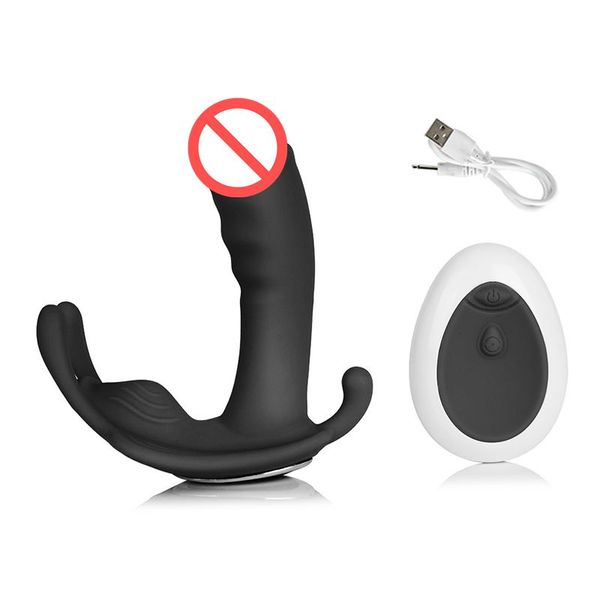 Tragbarer Dildo-Vibrator für Frauen, Orgasmus-Masturbator, G-Punkt-Massagegerät, Klitoris, Stimulierung, 10 Vibrations-Höschen-Vibratoren mit Fernbedienung