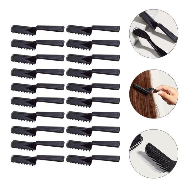 

hair brushes 20pcs dyeing teeth coloring comb tint tool, Silver