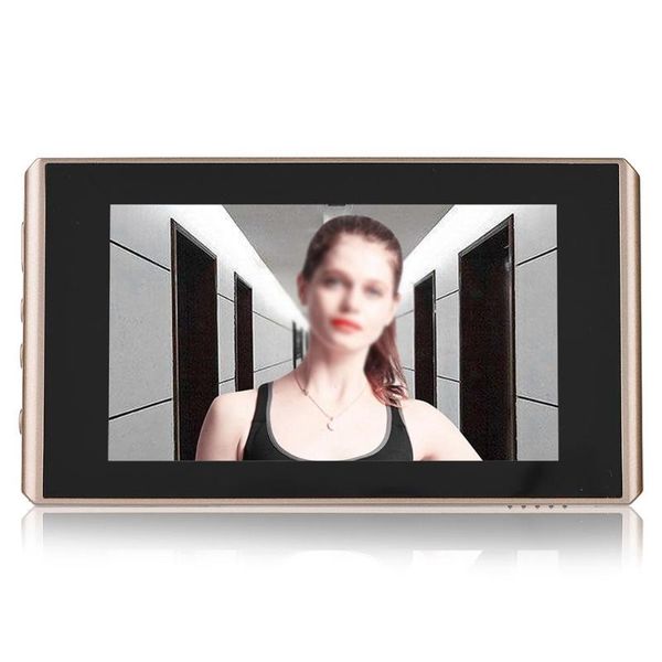 

doorbells 4.3inch screen digital door viewer & doorbell 2 million pixels night vision pir motion detection deurbel met camera