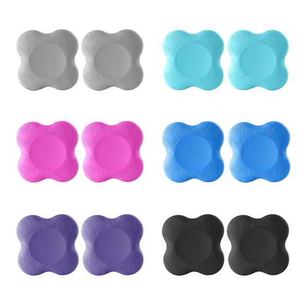 

exercise yoga non-slip protective mats yoga knee pad wrist elbows support fitness sport gym protective cushions