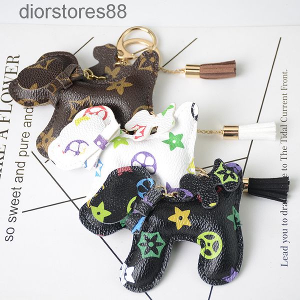 

key chain mc dog car key pendant cotton bag chain cute cartoon, Silver