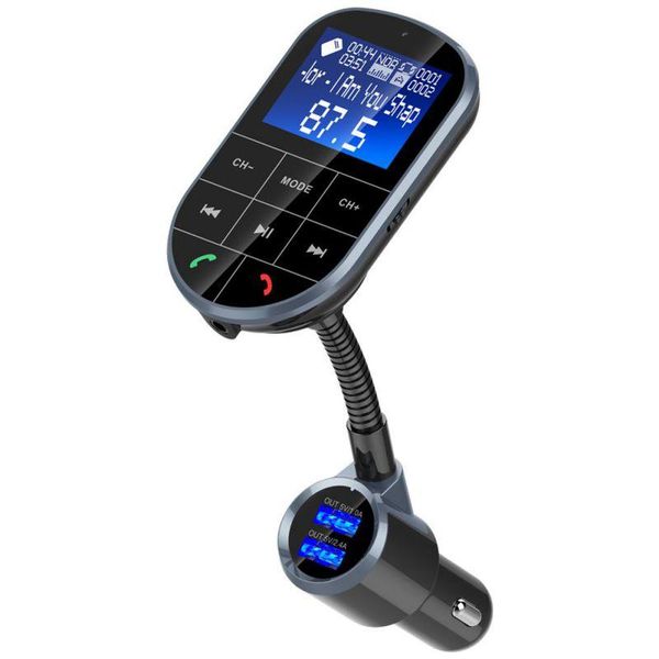

1pcs car bluetooth mp3 player fm transmitter hands-phone bluetooth receiver