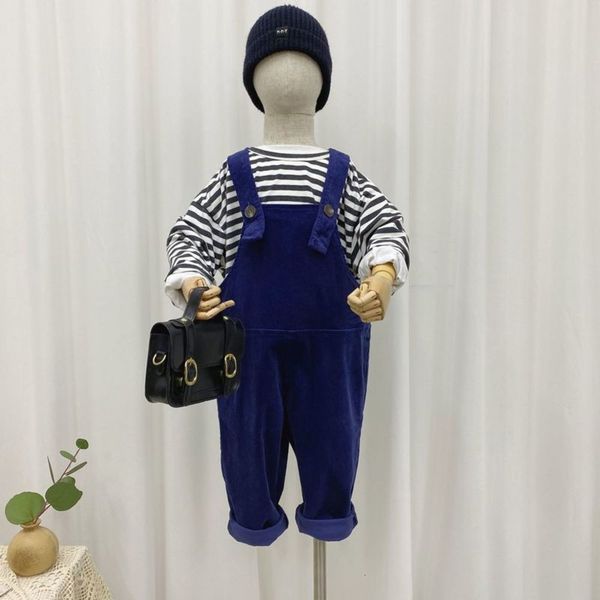 

spring 2021 korean loose fit children's jeans, Blue