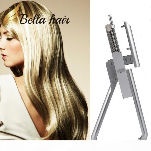 

professional salon equipment for faster hair extension treatments 6d wig connection gun increase volume length with nano-link technology