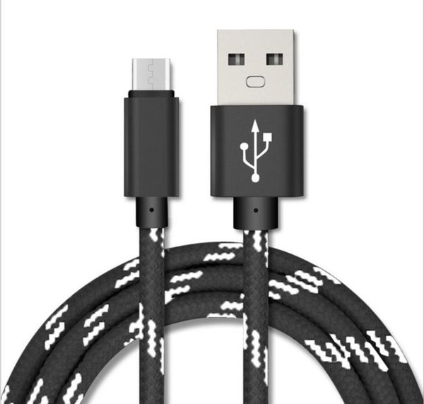 

3m/10ft usb to usb c cable data sync charging micro usb cable for android cellphone without package