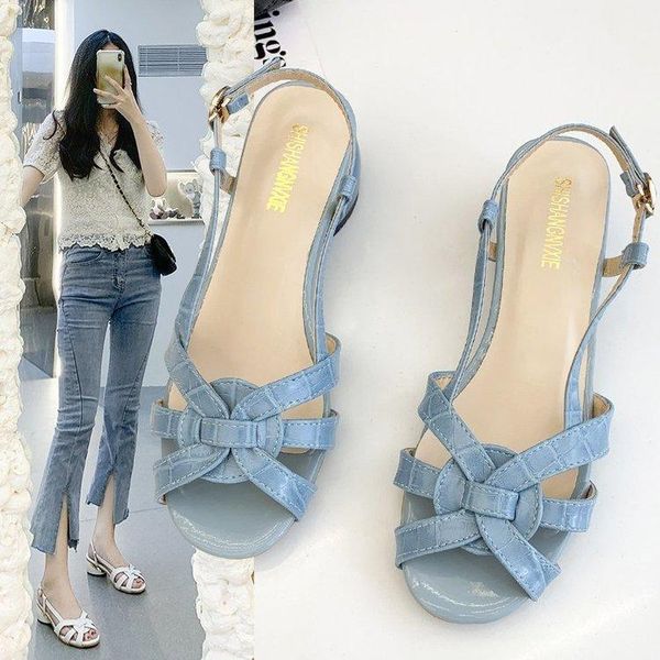 

sandals brand women summer slippers open toe casual flat shoes beach 2021, Black