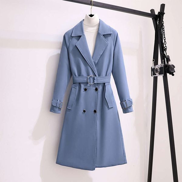 

fashion model medium length small windbreaker feminine temperament goddess 2021 spring women's new high end this year's popular co, Tan;black