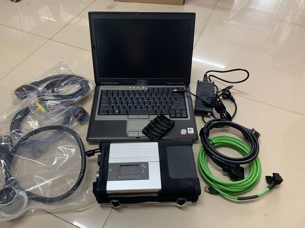 Star Mb Multiplexer c5 Original SD Connect Diagnosetool SSD 480 GB Laptop D630 Ram 4 G 1 FÜR AUTOS TURCKS-Scanner