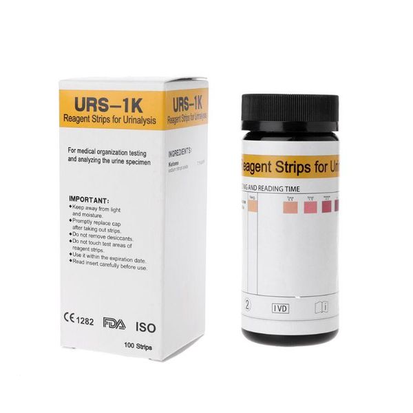 

meters 100pcs/set ketone strips home ketosis urine urinary test-atkins diet weight lose
