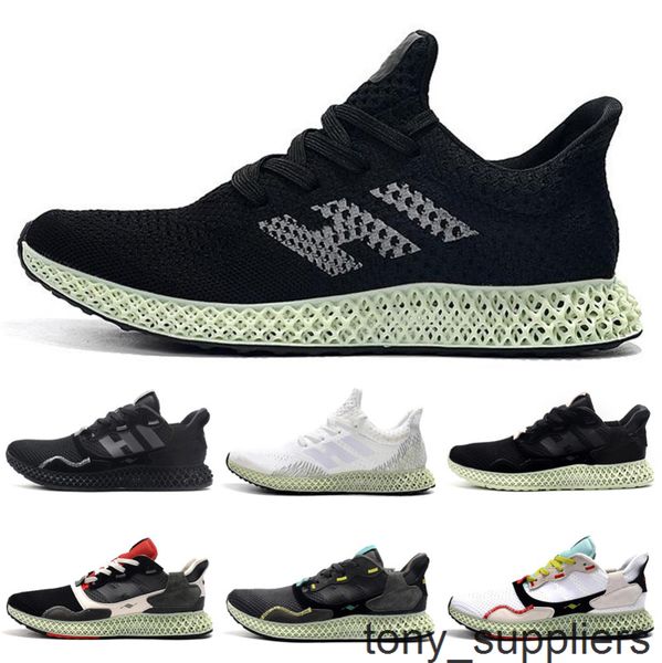 

2019 hender scheme mens zx 4000 futurecraft 4d running shoes trainers for men zx4000 sneakers carbon male sports trainer size 40-45