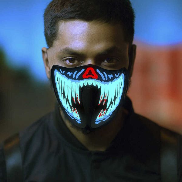 

party led voice control light mask