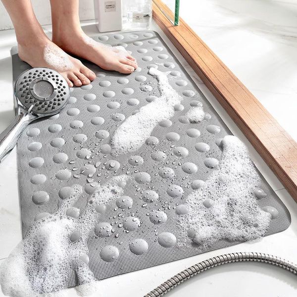 

bath mats rubber bathroom non-slip toilet solid color floor home el shower room comfortable foot pads durable not deformed