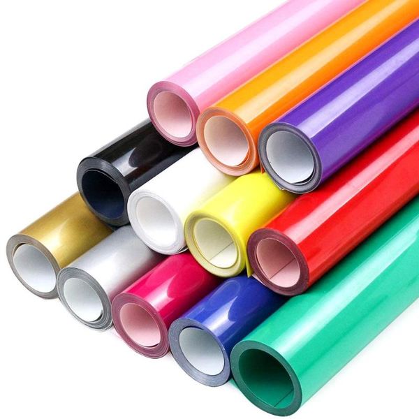 

window stickers 60cm*100cm pvc heat transfer film t-shirt iron on htv printing crop number pattern decoration drop