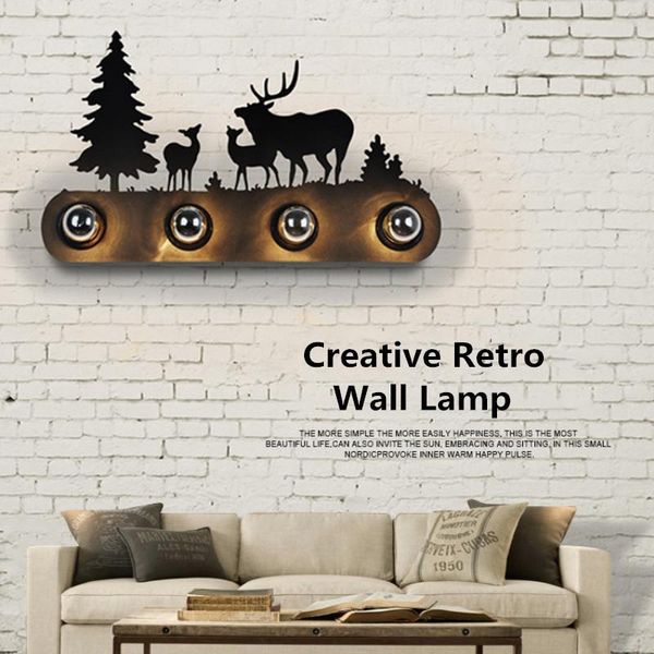 

wall lamp northern european led bedroom bedside stairs aisle mirror headlights creative retro personality lighting
