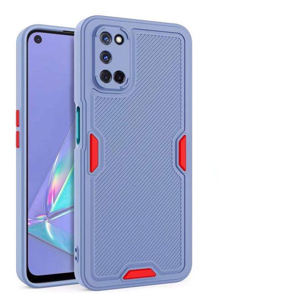 

dual color shockproof phone cases for iphone 13 pro max samsung galaxy s21 plus a02 a32 a52 a72 tpu rubber cube design covers