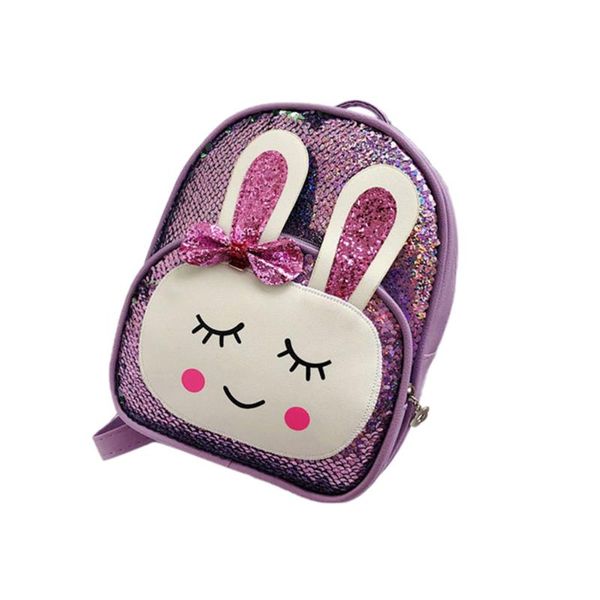 

backpack toddler kids glitter sequins widening shoulder strap preschool bag cute cartoon bookbag for girls and boys