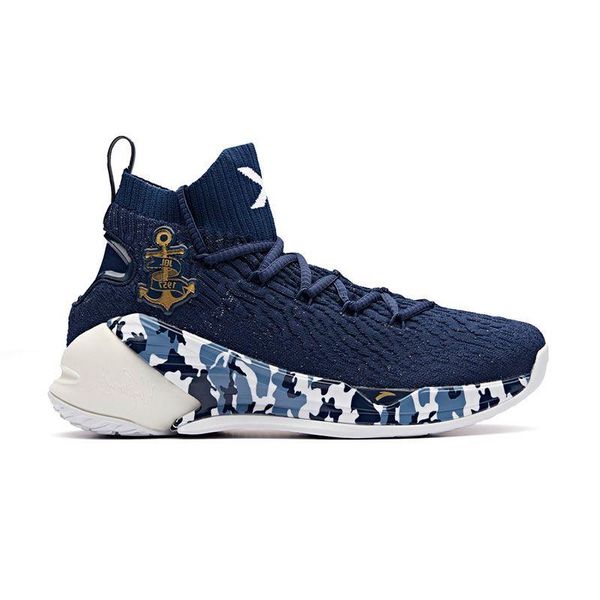 

basketball shoes original klay veteran's men's signature - day kt4 thompson casual breathable anta sneaker 11841101-6 bgaam, Black
