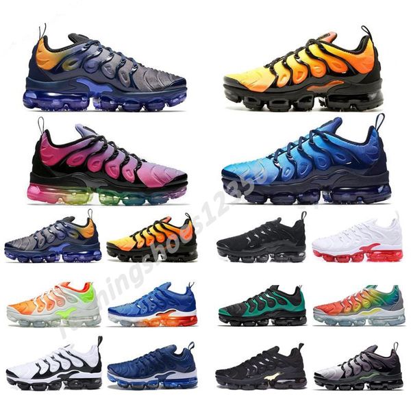 

tn plus mens running shoes pink sea triple white black women voltage purple lemon lime bumblebee be true trainers sports sneakers 40-45