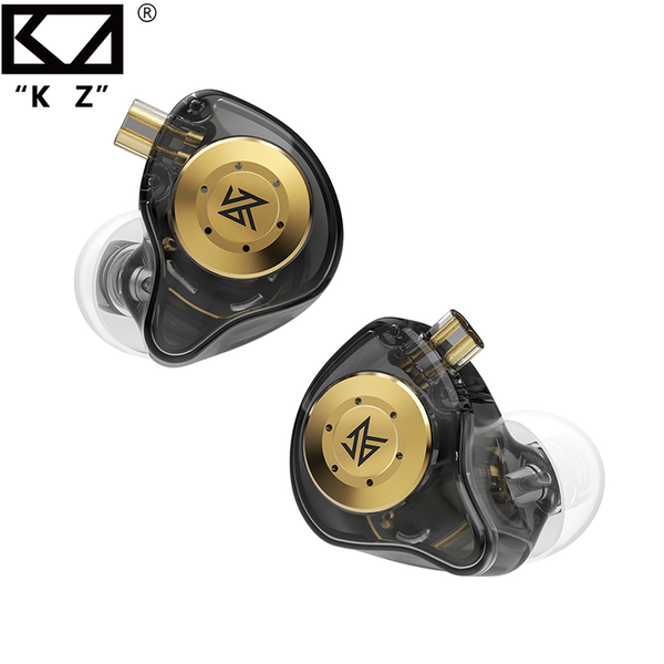 

headphones & earphones kz edx pro wired in ear metal hifi bass earbuds with microphone sport noise cancelling monitor headset
