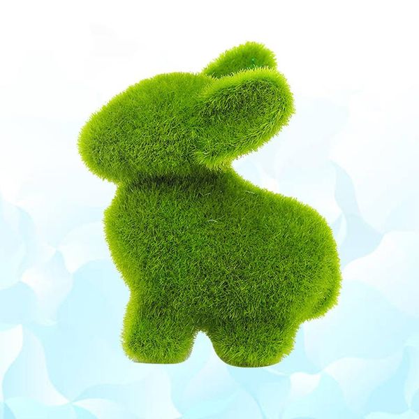 

decorative flowers & wreaths simulation moss plants green grass flocking interior decoration garden plant diy micro landscape fake (