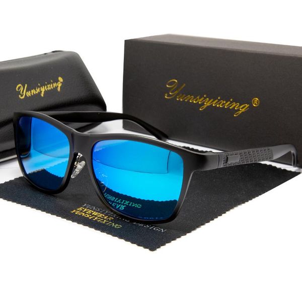 

outdoor eyewear yunsixyixing polarized sunglasses men fashion uv400 sun glasses aluminium magnesium frame male classic