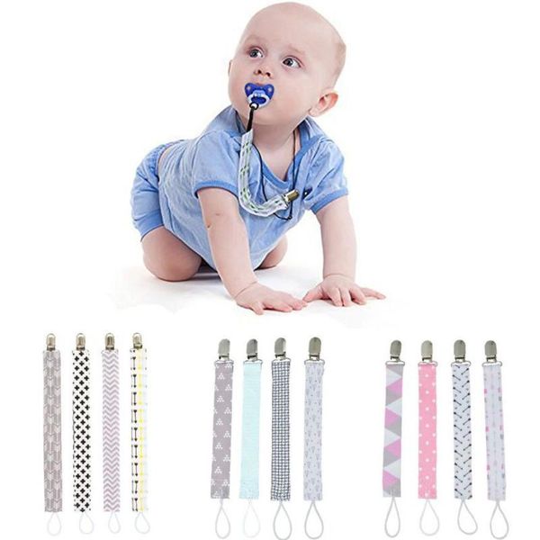 

pacifiers# 4pcs/set infant dummy pacifier clips holder clip nursing teether nipple baby soother