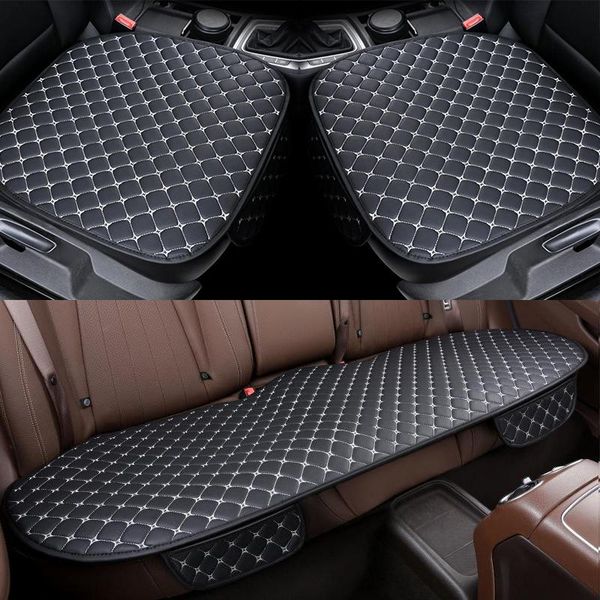 

car seat covers auto front & rear four seasons universal breathable anti-slip cushion mat pad anti-dust interioraccessories