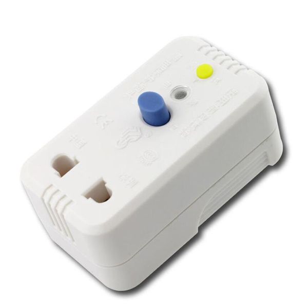 

smart power plugs 10a 220v 2 pins us plug gfci leakage protection safety mini rcd socket adaptor home circuit breaker cutout