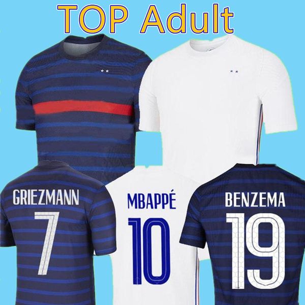 

2021 benzema mbappe griezmann soccer jersey pogba maillots de football shirts 20 21 maillot foot kante pavard hommes men, Black;yellow