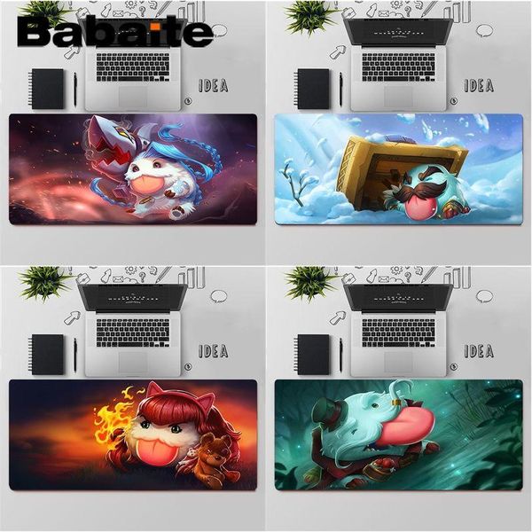 

mouse pads & wrist rests babaite poro league of legends gamer speed mice retail small rubber mousepad large pad keyboards mat