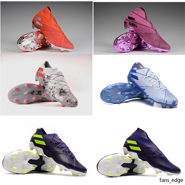 

mens soccer cleats nemeziz 19.1 fg soccer shoes cleats messi football boots scarpe da calcio