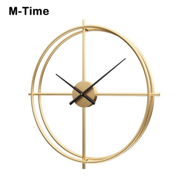 

wall clocks 60cm nordic clock modern design mute 3d restaurant home fashion decorative quartz big on the horloge