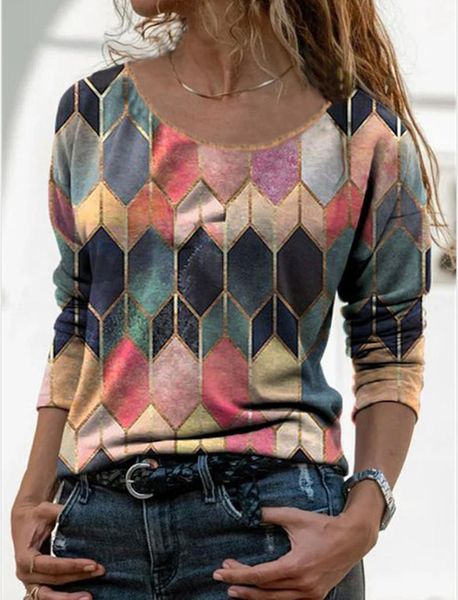 

women's t-shirt loose t-shirts women jumpers long sleeve casual woman pullovers o-neck female -sale vintage printed tee shirt c045, White