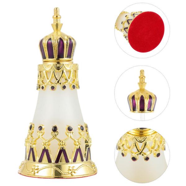 

storage bottles & jars 1pc decorative essential oil bottle unique perfume container dispenser