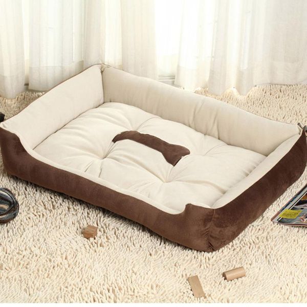 

small medium large dog bed mat kennel soft pet dog puppy warm bed house plush cozy nest house pad warm pet
