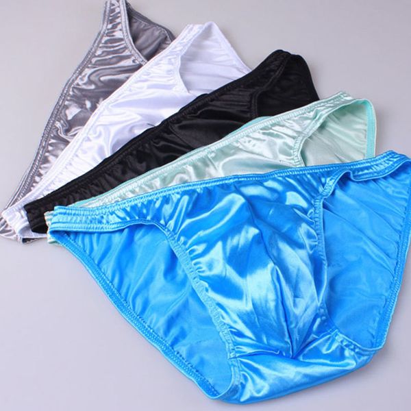 

men fashion triangle underwear low tail personality breathing, Black;white