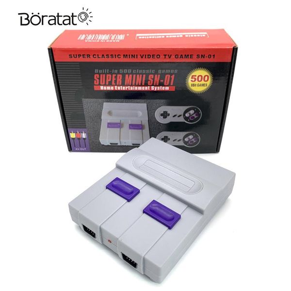 

console dual built-in 500 game console 8-bit retro classic 500 super mini handheld tv game player