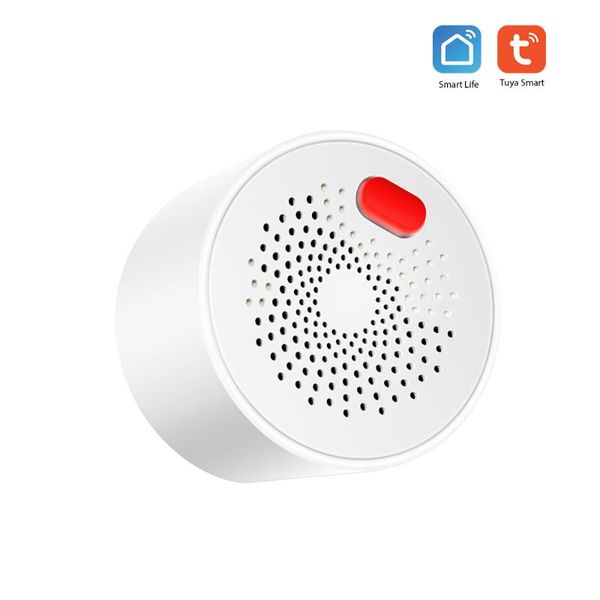 

smart home sensor lpg gas detector alarm wireless wifi app notification remote control natural leak combustible for system