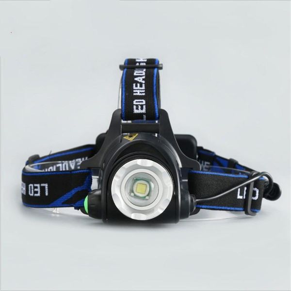 

est led headlight bright cree t6 headlamp waterproof rechargeable 2000lm 2*18650 charger adjustable head lamp 3 modes
